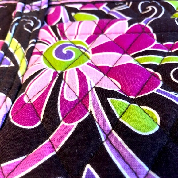 Vera Bradley Purple Punch Little Betsy Purse - Picture 4 of 11